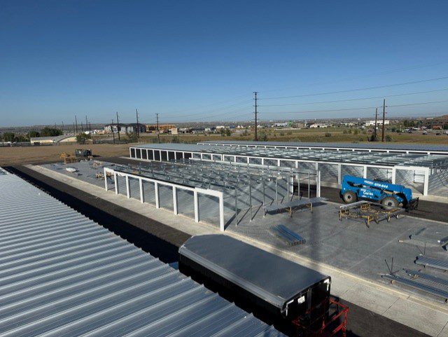 New storage units being built