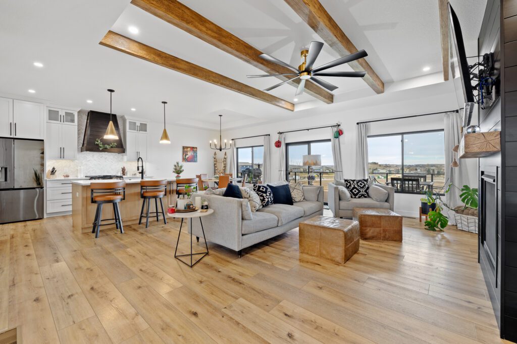 Interior of new home build in Rapid City, SD