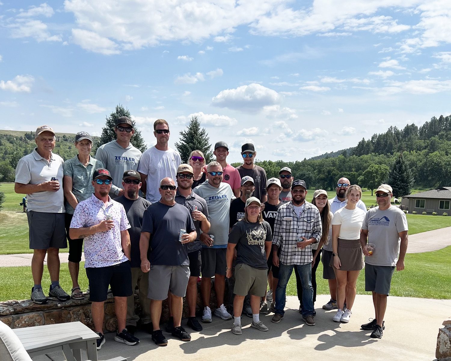 Golf Event Team Photo